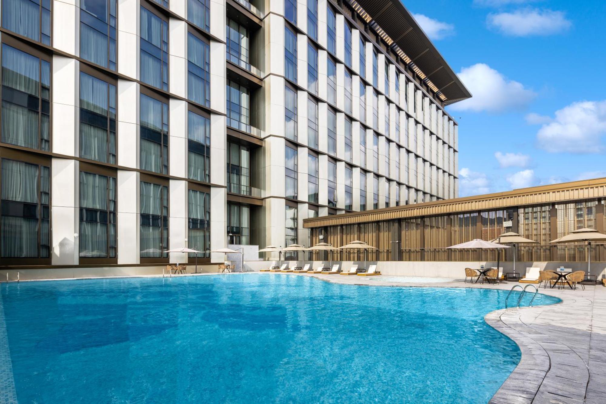 Hotel Element Guangzhou Baiyun Exterior foto
