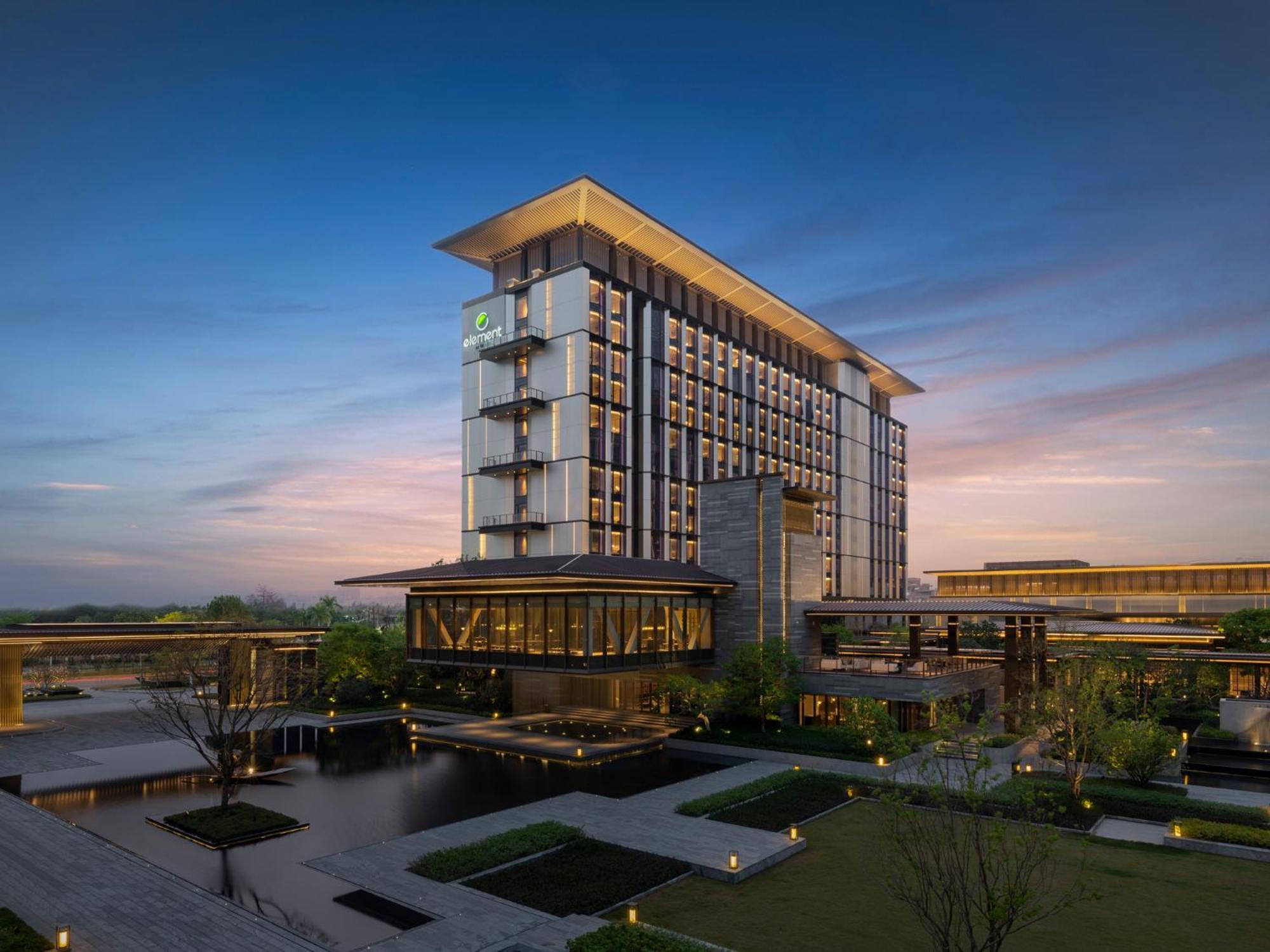 Hotel Element Guangzhou Baiyun Exterior foto
